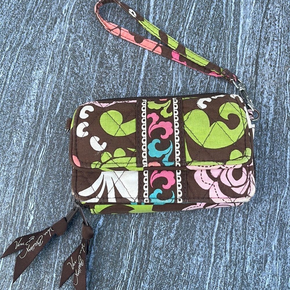 Vera Bradley Wristlet Wallet. Carry it all in one compact place.
